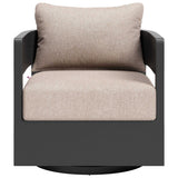 Foret Swivel Chair, Black