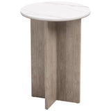 Oceanveil Side Table, White