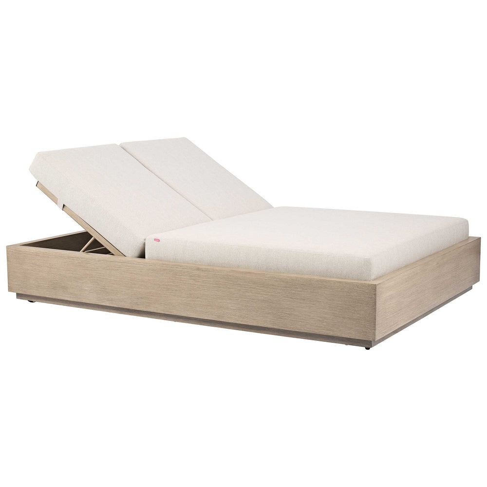 Varadero Beach Double Chaise, Gray
