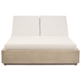 Varadero Beach Double Chaise, Gray