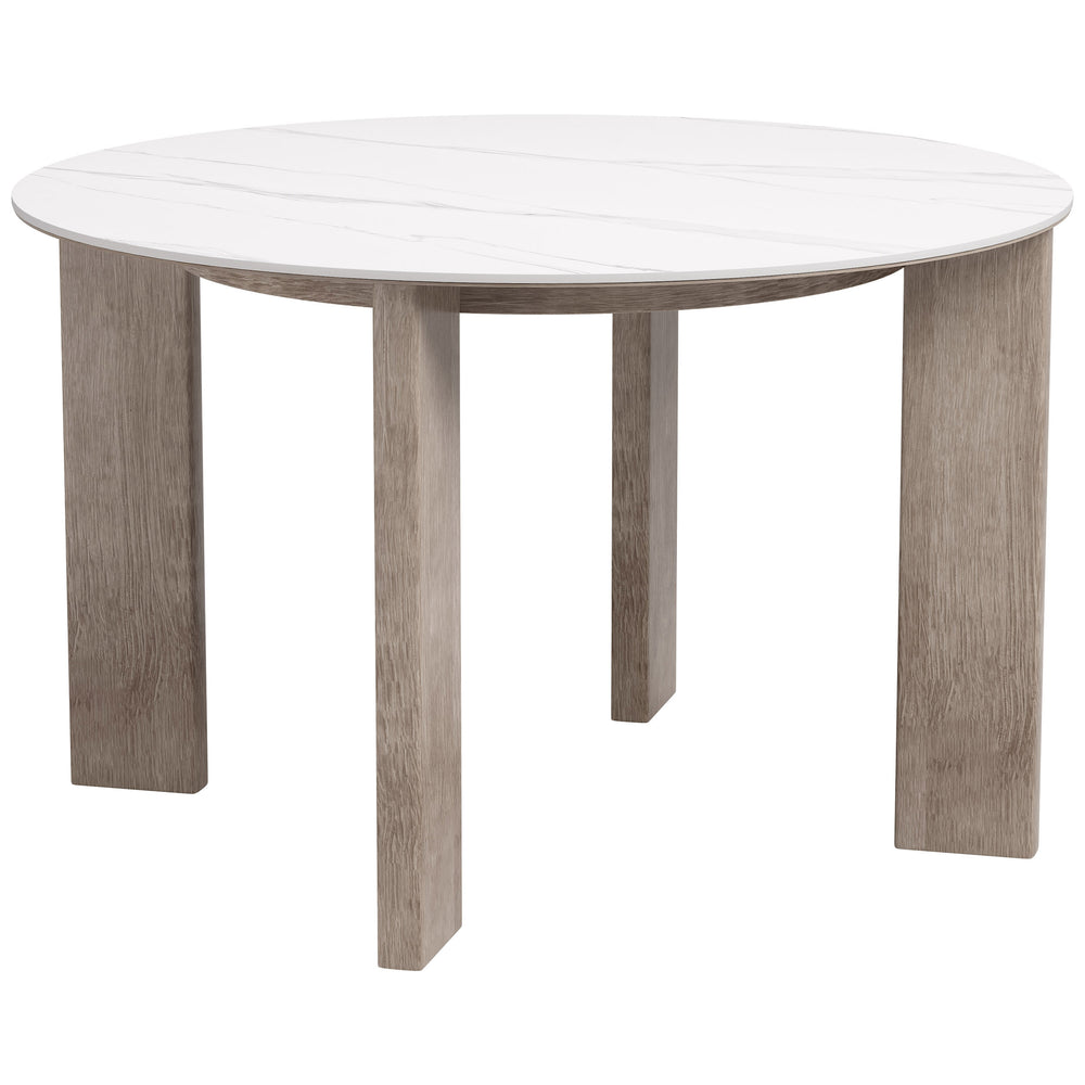Oceanveil Round Dining Table, White