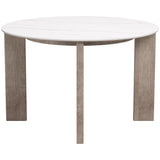 Oceanveil Round Dining Table, White