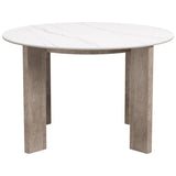 Oceanveil Round Dining Table, White