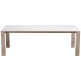 Leilani Rectangular Dining Table, White