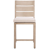Reefline Armless Counter Stool, Gray