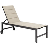 Costa Chaise Lounge, Beige