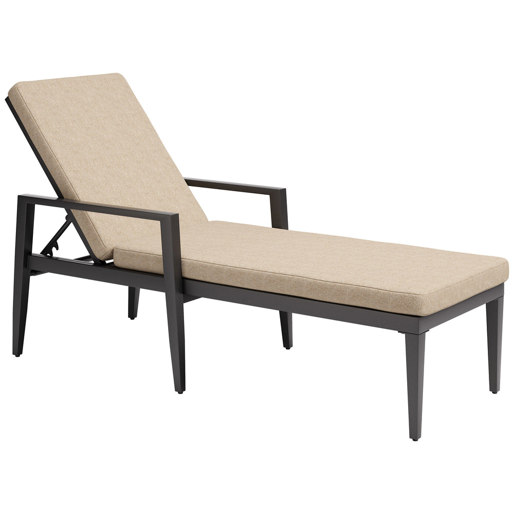 Santa Clarita Chaise Lounge, Brown