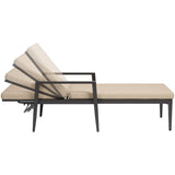 Santa Clarita Chaise Lounge, Brown