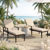 Santa Clarita Chaise Lounge, Brown