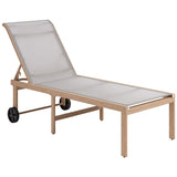 Leto Chaise Lounge, Gray