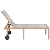 Leto Chaise Lounge, Gray