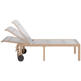 Leto Chaise Lounge, Gray