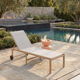 Leto Chaise Lounge, Gray
