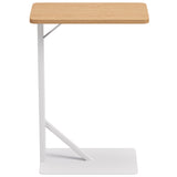 Pebble Side Table, White