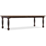 Americana Leg Dining Table, Molasses-Furniture - Dining-High Fashion Home