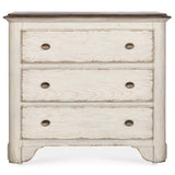 Americana Three-Drawer Two-Tone Nightstand, Daisy-Furniture - Bedroom-High Fashion Home