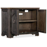 Americana Two-Door Nightstand, Molasses-Furniture - Bedroom-High Fashion Home