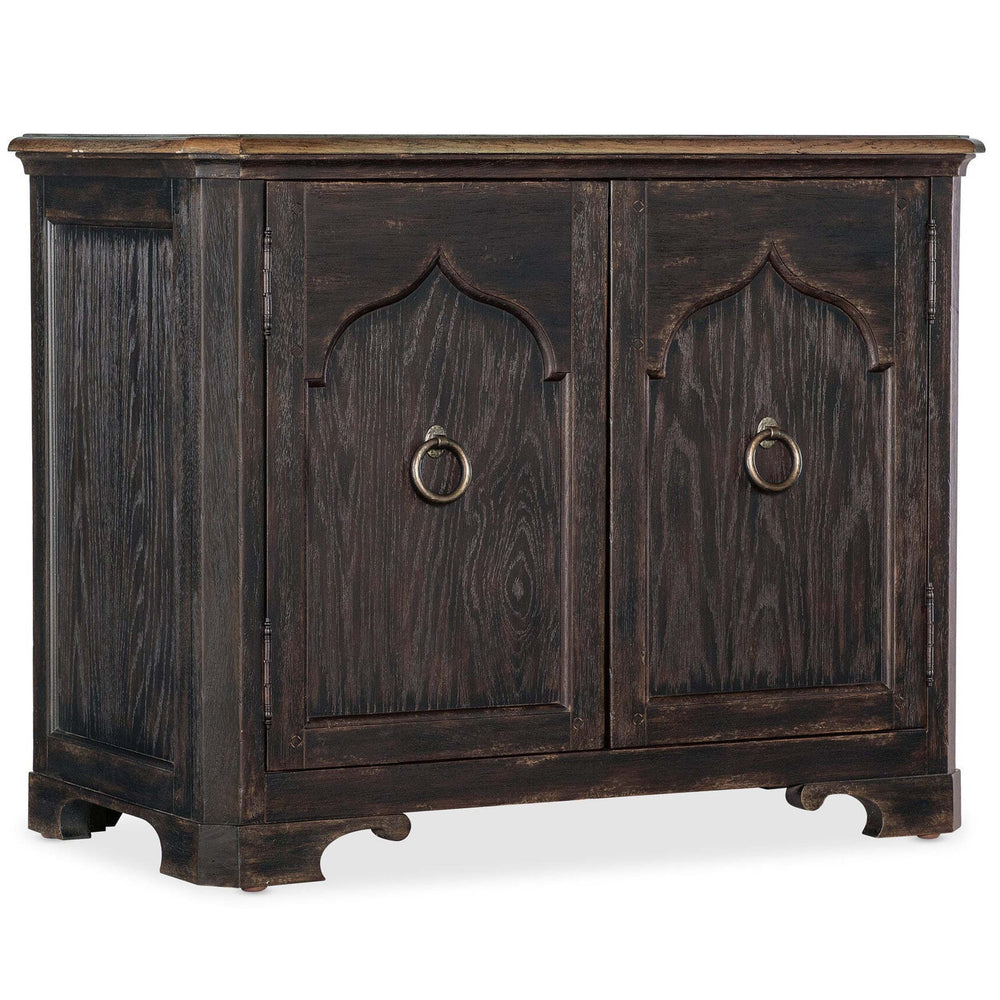 Americana Two-Door Nightstand, Molasses-Furniture - Bedroom-High Fashion Home