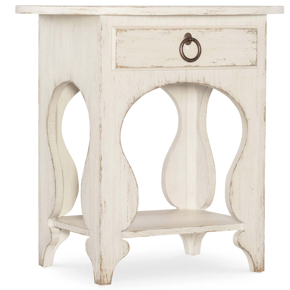 Americana One-Drawer Oval Nightstand by Hooker