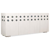 Pilea Entertainment Credenza, White Oak-Furniture - Storage-High Fashion Home