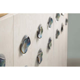 Pilea Entertainment Credenza, White Oak-Furniture - Storage-High Fashion Home