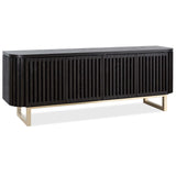Easton Entertainment Console, Black-Furniture - Storage-High Fashion Home