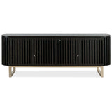 Easton Entertainment Console, Black-Furniture - Storage-High Fashion Home