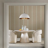 Madison Round Dining Table, White-Furniture - Dining-High Fashion Home