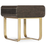 Metropolitan End Table, Dark Wood-Furniture - Accent Tables-High Fashion Home