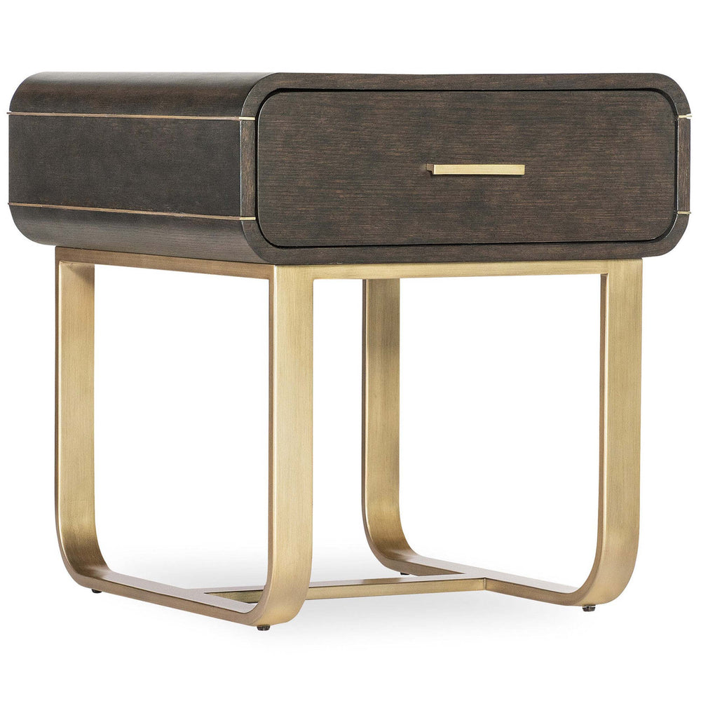 Metropolitan End Table, Dark Wood-Furniture - Accent Tables-High Fashion Home