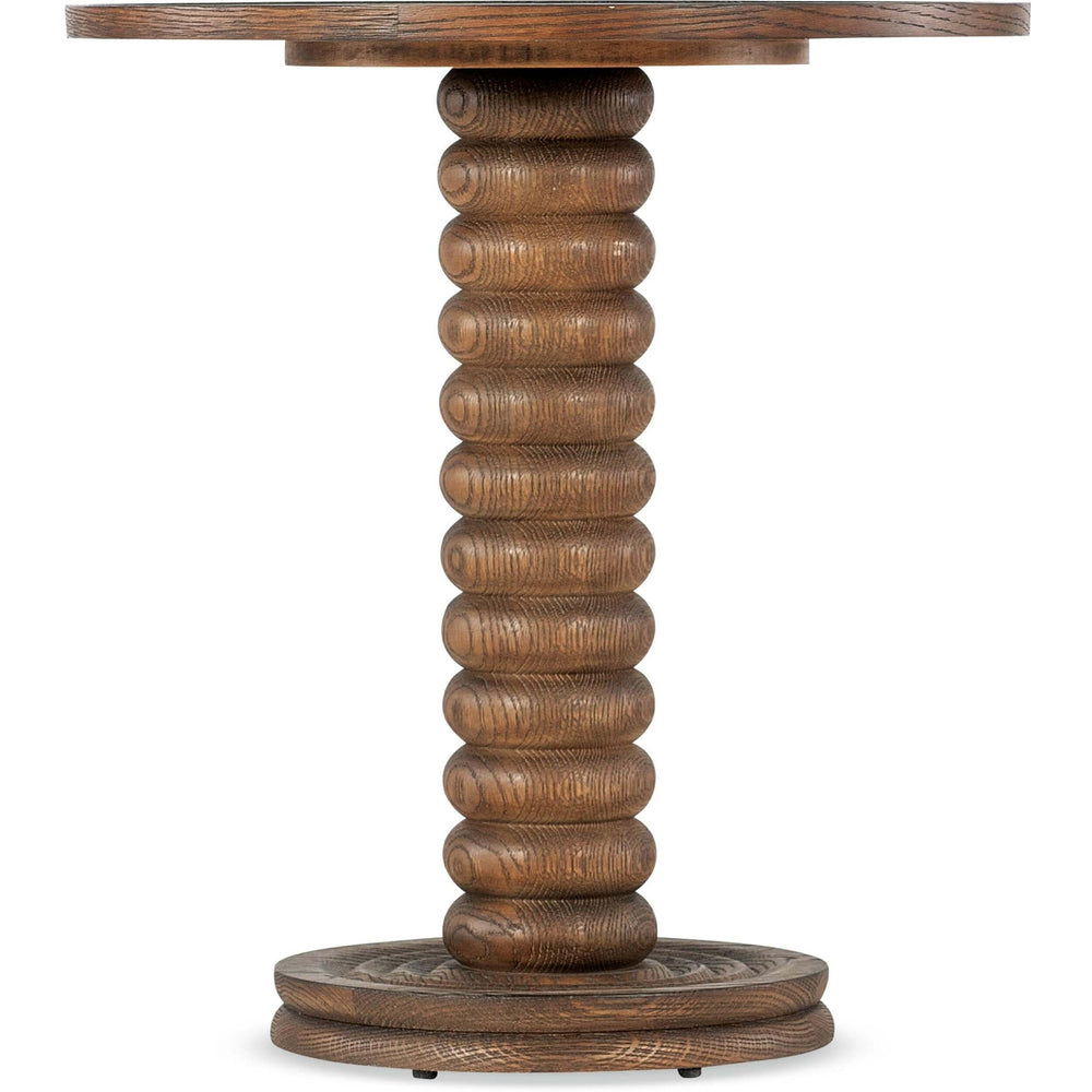 Spindle Accent Table, Natural