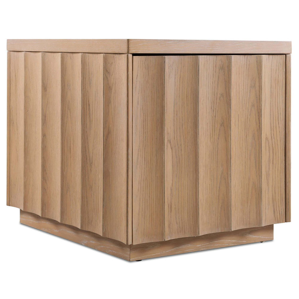 Willow End Table, Light Natural-Furniture - Accent Tables-High Fashion Home