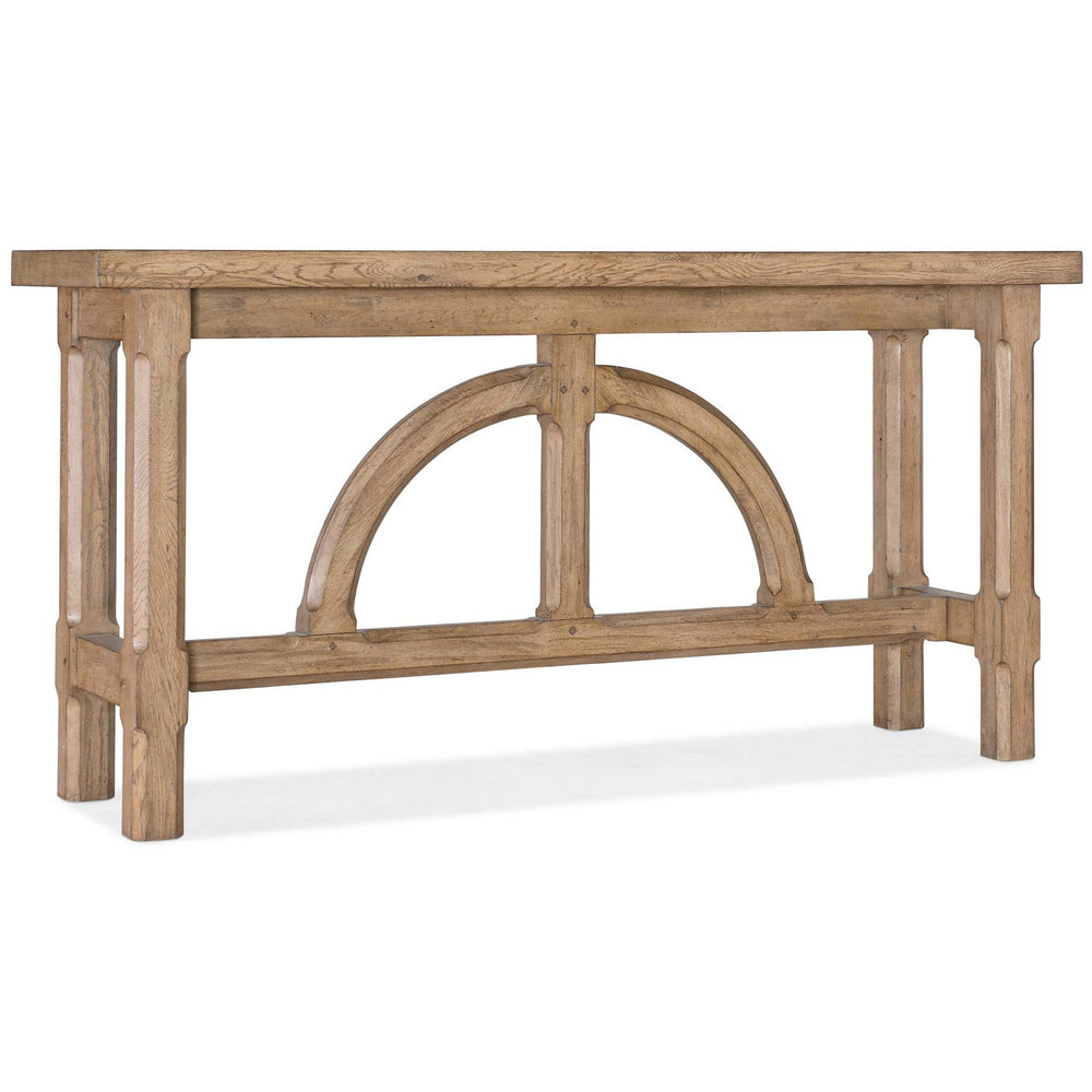 Commerce & Market Half-Circle Console