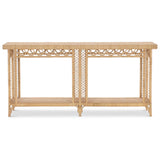 Knot Kidding Console Table, Natural-Furniture - Accent Tables-High Fashion Home