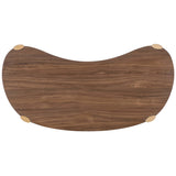 Eleana Writing Desk, Light Caramel-Furniture - Office-High Fashion Home