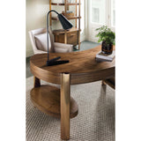 Eleana Writing Desk, Light Caramel-Furniture - Office-High Fashion Home