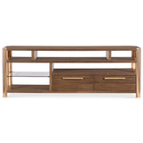 Eleana Entertainment Console, Light Caramel-Furniture - Storage-High Fashion Home
