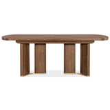 Eleana Rectangle Dining Table, Light Caramel-Furniture - Dining-High Fashion Home