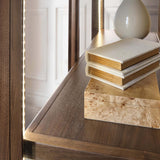 Eleana Display Cabinet, Light Caramel-Furniture - Dining-High Fashion Home