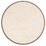 Eleana Round Arch End Table, Walnut-Furniture - Accent Tables-High Fashion Home