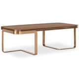 Eleana Cocktail Table, Light Caramel-Furniture - Accent Tables-High Fashion Home