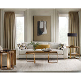 Eleana Rectangular End Table, Light Caramel-Furniture - Accent Tables-High Fashion Home