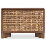 Eleana Two Door Chest, Light Caramel-Furniture - Bedroom-High Fashion Home