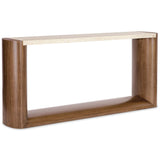 Eleana Console Table, Light Caramel-Furniture - Accent Tables-High Fashion Home