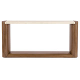 Eleana Console Table, Light Caramel-Furniture - Accent Tables-High Fashion Home