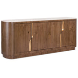 Eleana Credenza, Light Caramel-Furniture - Storage-High Fashion Home