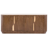 Eleana Credenza, Light Caramel-Furniture - Storage-High Fashion Home