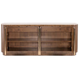 Eleana Credenza, Light Caramel-Furniture - Storage-High Fashion Home