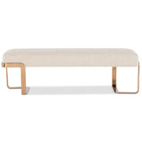 Eleana Bed Bench, Hanalei Oat-Furniture - Benches-High Fashion Home
