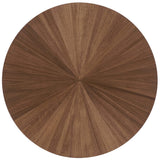 Eleana Round Nightstand, Light Caramel-Furniture - Bedroom-High Fashion Home